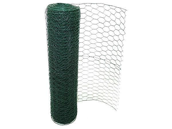 Hexagonal wire netting